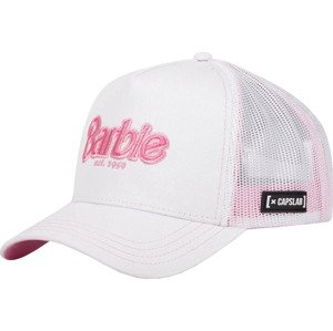 BIELA DÁMSKA ŠILTOVKA CAPSLAB TRUCKER BARBIE CAP CL-BA1-2-CT-BAR9 Veľkosť: ONE SIZE