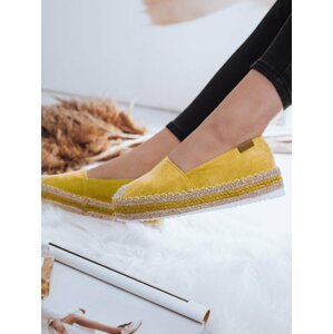 ŽLTÉ SEMIŠOVÉ ESPADRILKY ZY0056 Veľkosť: 38