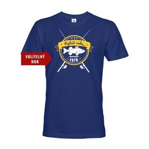 Originálne tričko pre rybárov k narodeninám - voliteľný rok na želanie