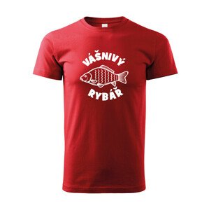 Vtipné tričko pre rybárov Vášnivý rybár - zľava 1,23 Euro na prvú objednávku